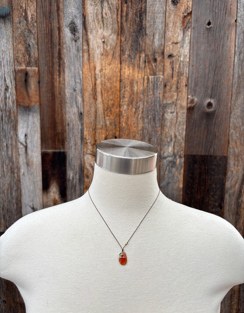 Margaret Solow Margaret Solow 18k Hesonite/ Emerald SP-HG/EM