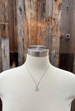 Margaret Solow Margaret Solow Blue Topaz/18K LC-BT/W*