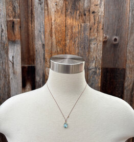 Margaret Solow Margaret Solow Blue Topaz/18K LC-BT/W*