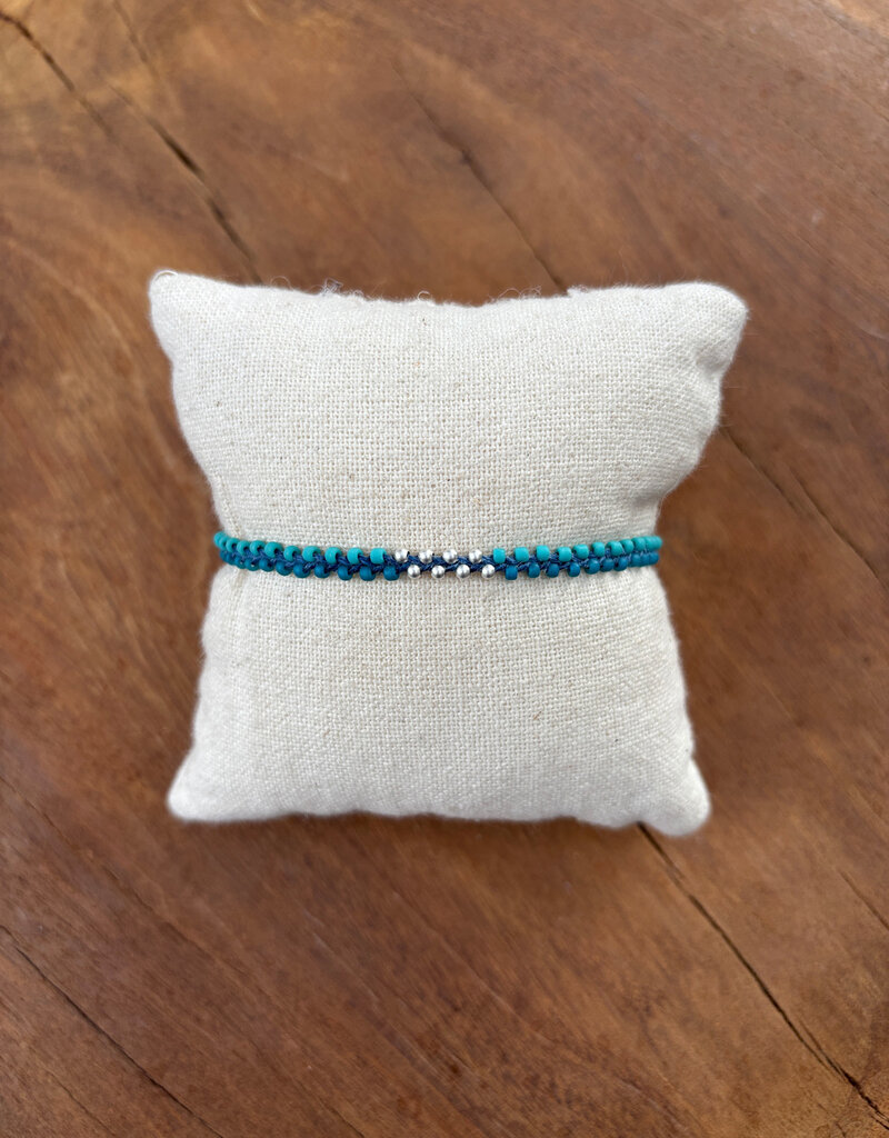 Minetta Turquoise & Blue w/ Silver Accents