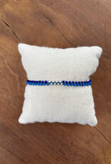 Minetta Syd Blue w/ Silver Accents