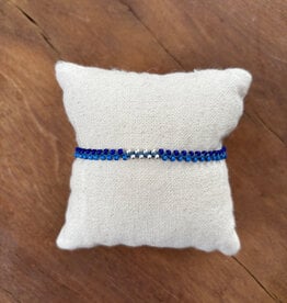 Minetta Syd Blue w/ Silver Accents