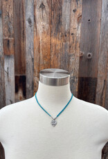 Minetta Turquoise & Blue w/ Ocean Sunset