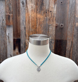 Minetta Turquoise & Blue w/ Ocean Sunset