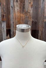 Sabina Crescent Moon Necklace 15" GF SN21G15