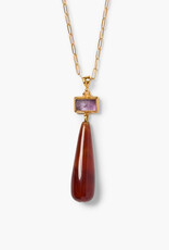 Chan Luu Chan Luu NG-15273 Red Agate 18K GV