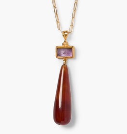 Chan Luu Chan Luu NG-15273 Red Agate 18K GV