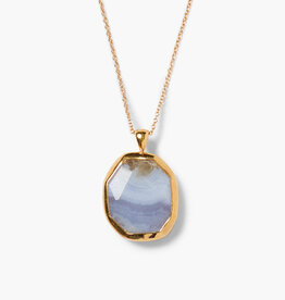 Chan Luu Chan Luu NG-15463LQ Blue Lace Agate 18K GV