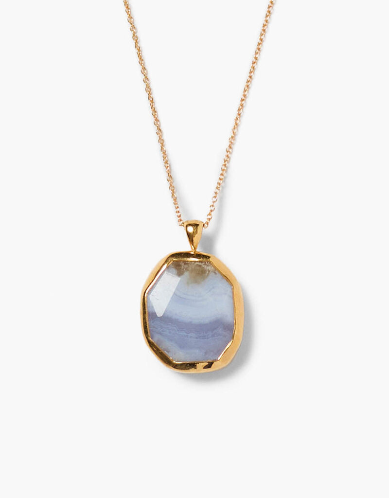 Chan Luu Chan Luu NG-15463LQ Blue Lace Agate 18K GV