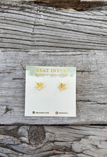Gratinsta Gratinsta Summer Lily Gold Studs