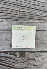 Gratinsta Gratinsta Orchid Silver Necklace