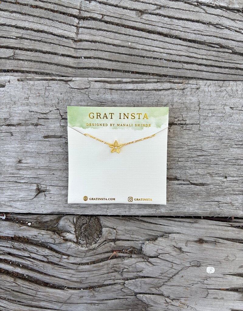 Gratinsta Gratinsta Summer Lily Gold Necklace