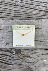Gratinsta Gratinsta Bumblebee Citrine Gold Necklace