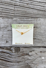 Gratinsta Gratinsta Bumblebee Citrine Gold Necklace