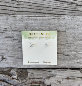 Gratinsta Gratinsta Dog Balloon Silver Studs