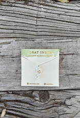 Gratinsta Gratinsta Cherry Blossom Cascade Silver Pendant w/ Chain