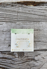 Gratinsta Gratinsta Cherry Blossom Cascade Silver Drop Earrings