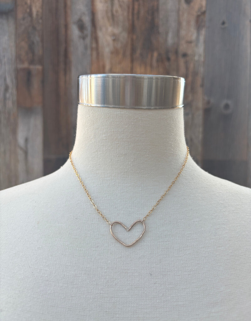 Elizabeth Nicole Elizabeth Nicole 14K GF Heart/Chain N01