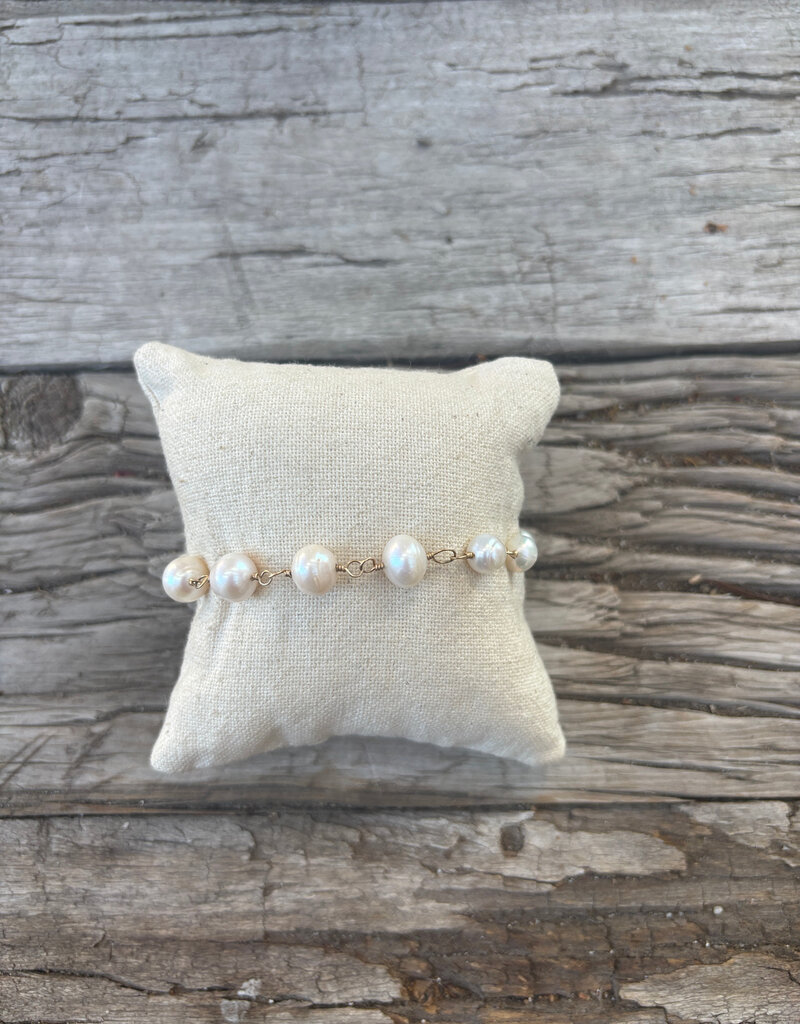 Elizabeth Nicole Elizabeth Nicole B208 Fresh Water Pearl Wrapped GF