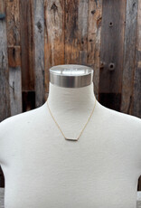 Sabina Blue Mini Diamond Bar GF 16" SN43G16