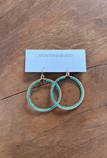 Caitlin Dunn Jewelry CDJ Maggie - 14k GF/Turq/Crcl Errngs - E03