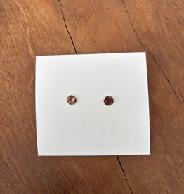 Elizabeth Nicole Elizabeth Nicole Mini Button Stud GF E162A