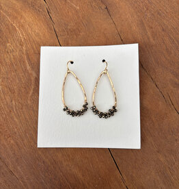 Elizabeth Nicole Elizabeth Nicole GF Rain Drop w/ Pyrite Wrap E163