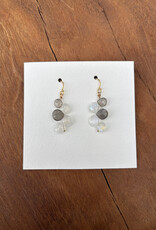 Elizabeth Nicole Elizabeth Nicole Moonstone Ladder Grey & Rainbow E169