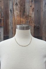 Elizabeth Nicole Elizabeth Nicole Wrapped Green Zircon GF Chain N175