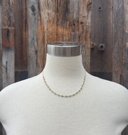 Elizabeth Nicole Elizabeth Nicole Wrapped Green Zircon GF Chain N175