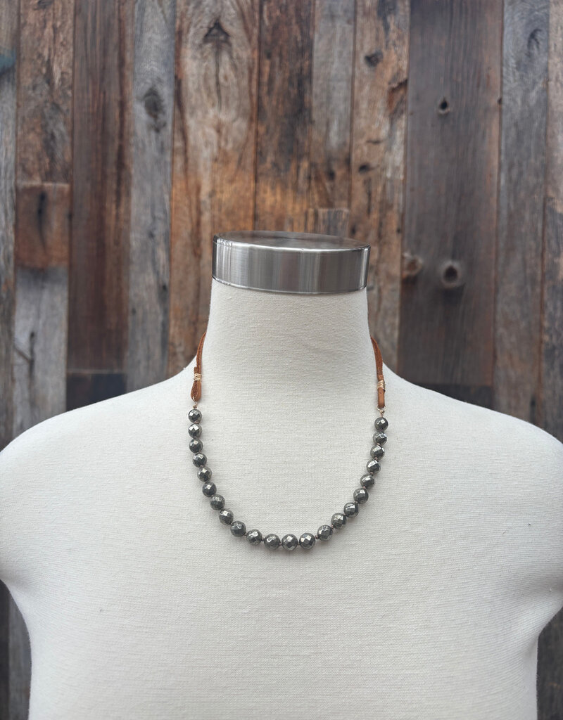 Elizabeth Nicole Elizabeth Nicole Pyrite  & Leather GF N177