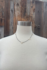 Elizabeth Nicole Elizabeth Nicole 5 GF Hearts SS OX Chain 16" N173