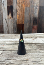 Robin M Designs Robin M Designs Gaia Tourmaline Paraiba 18k sz. 7