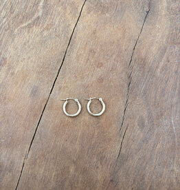 Robin M Designs Robin M Designs Small Gold Hoops 14k