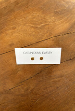 Caitlin Dunn Jewelry CDJ 14k Gold Aspen Leaf Studs - E42