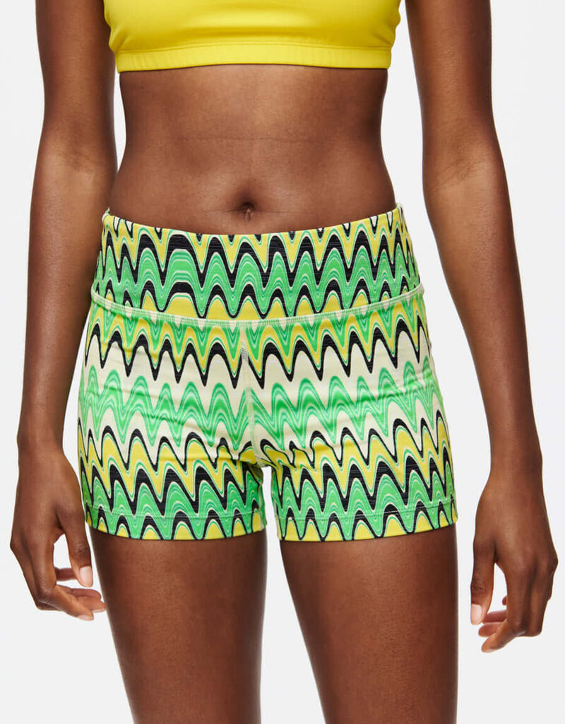 Outdoor Voices TechSweat 3" Short - Joggy Green Helios