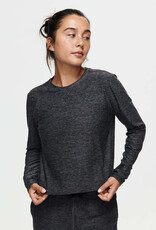 Outdoor Voices CloudKnit Boxy L/S Charcoal