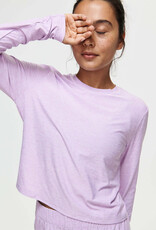 Outdoor Voices CloudKnit Boxy L/S Orchid