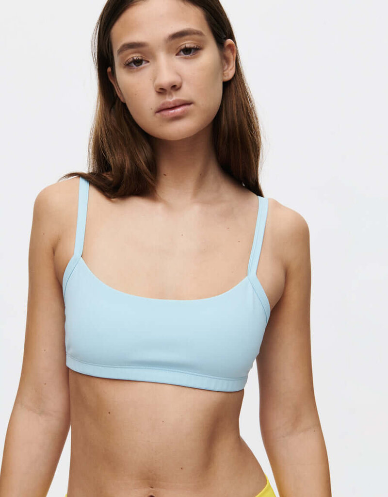 Outdoor Voices Solar Bra Blue Dust