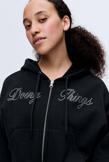Outdoor Voices Diamanté Doing Things Hoodie Black