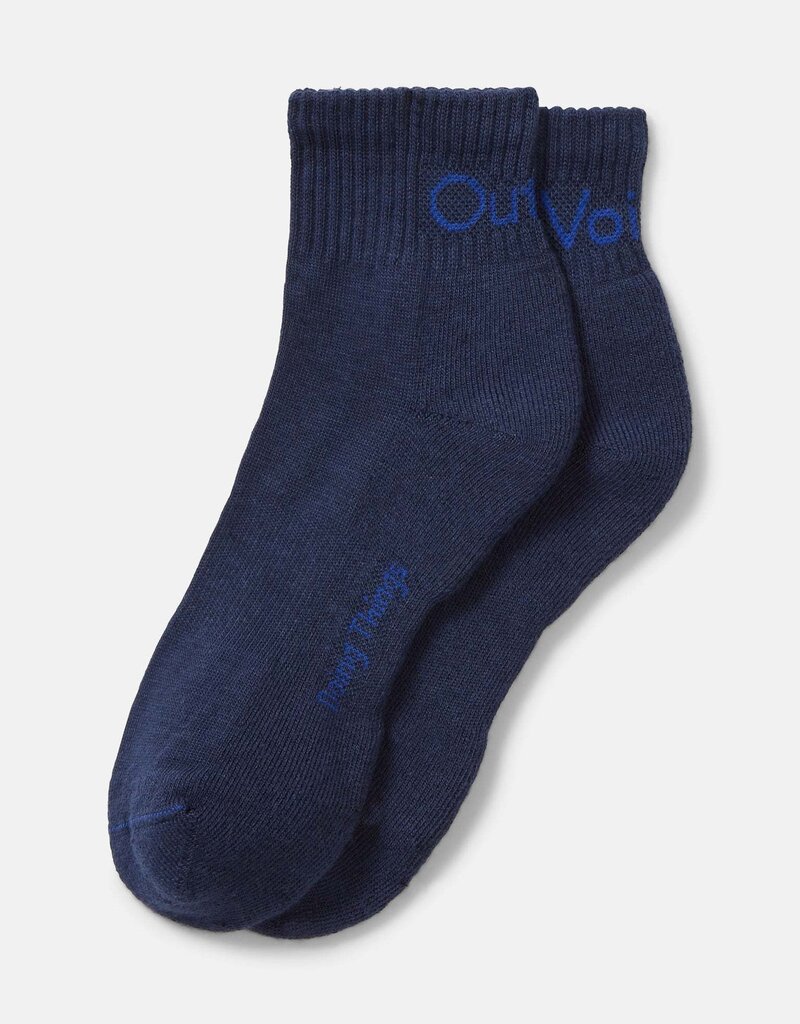 Outdoor Voices OV Rec Ankle Sock Dark Sky