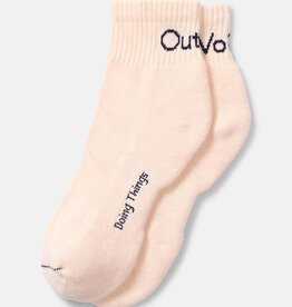 Outdoor Voices OV Rec Ankle Sock Pink Sunrise