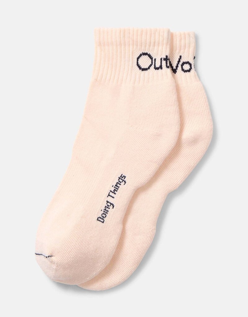 Outdoor Voices OV Rec Ankle Sock Pink Sunrise