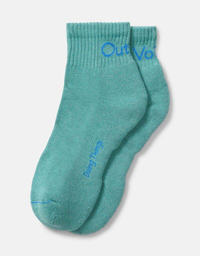 Outdoor Voices OV Rec Ankle Sock Sea Green