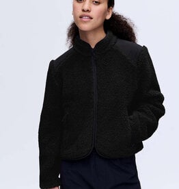Outdoor Voices Candy Fleece Jacket Black