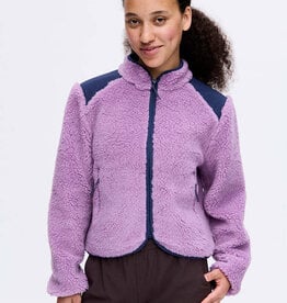 Outdoor Voices Candy Fleece Jacket Orchid