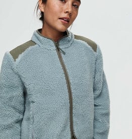 Outdoor Voices Candy Fleece Jacket Steel