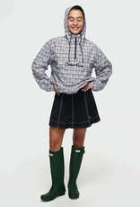 Outdoor Voices Windbreaker Mineral Blue Plaid