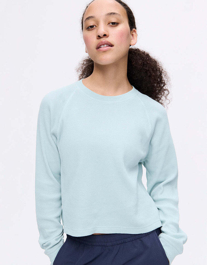 Outdoor Voices Waffle L/S Steel