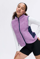 Outdoor Voices Candy Fleece Vest Orchid